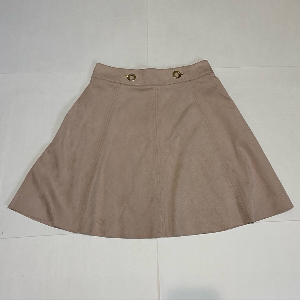 H&M Light Pink A-Line Mini Skirt Casual